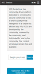 Mobile Screenshot of iocbucket.com