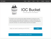 Tablet Screenshot of iocbucket.com